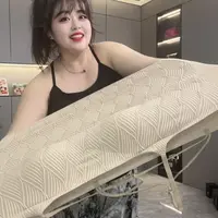 复古肌理感吊带背心加肥款交叉带显瘦美背368