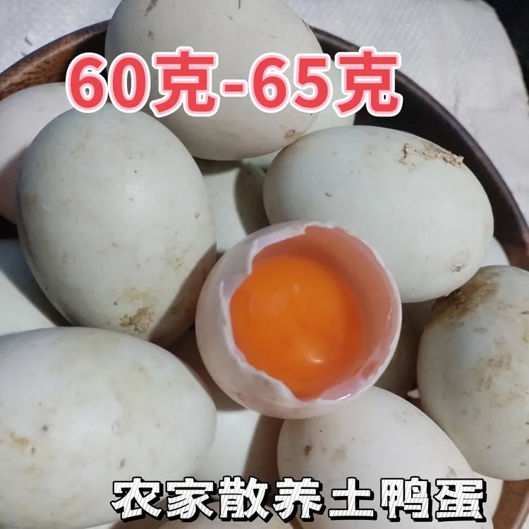 大个鸭蛋土鸭蛋新鲜农家散养土鸭蛋现捡现发  破损包赔  麻鸭鸭蛋
