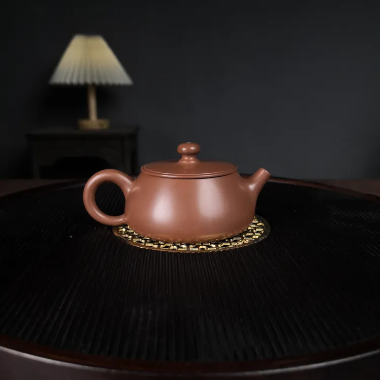 复烧 石瓢壶 球孔 纯手工制作 原矿泥料约100ml