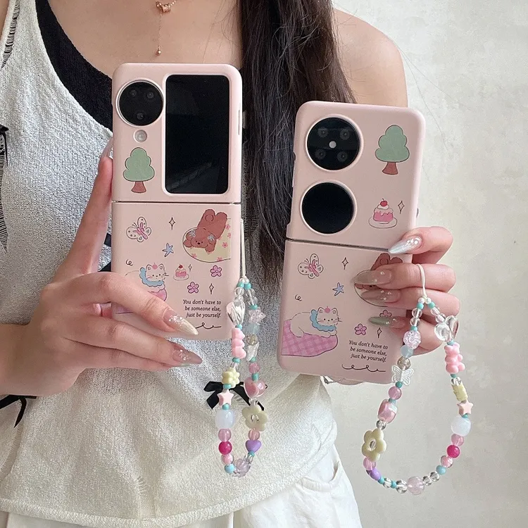 可爱猫咪狗狗适用华为purax手机壳pockrt2三星OPPO小米vivo荣耀女