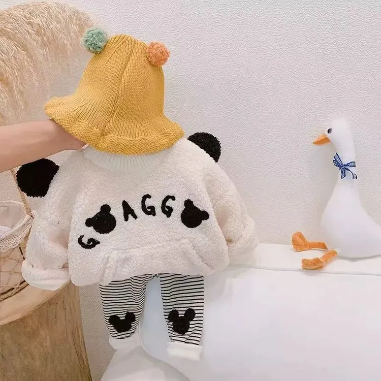 儿童套装两件套加绒冬款