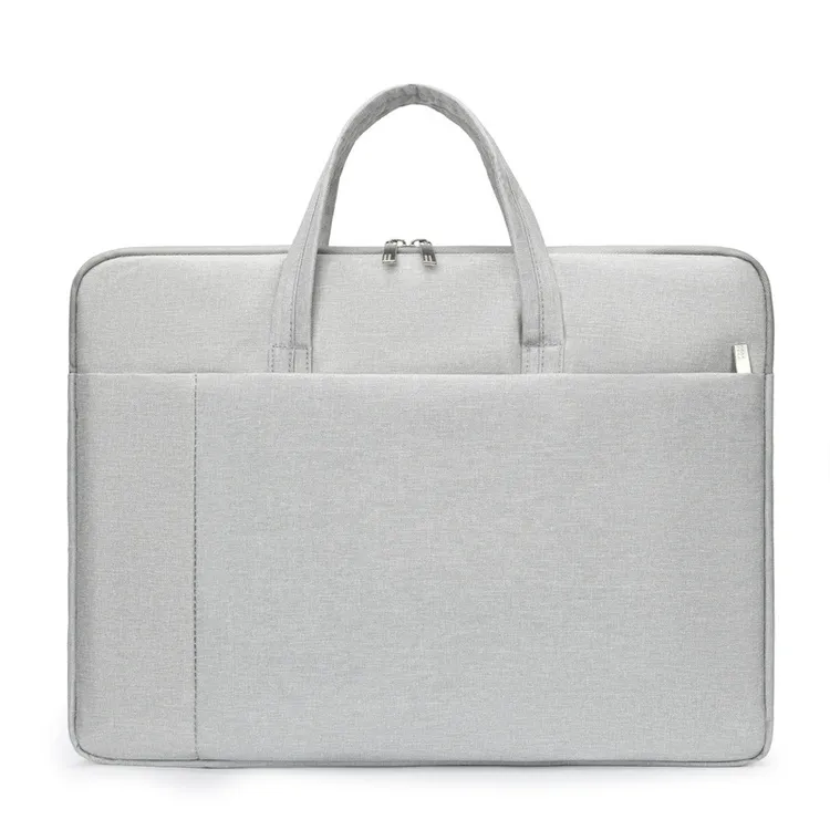 电脑包手提包牛津布15寸16寸薄款笔记本电脑包公文包印logo