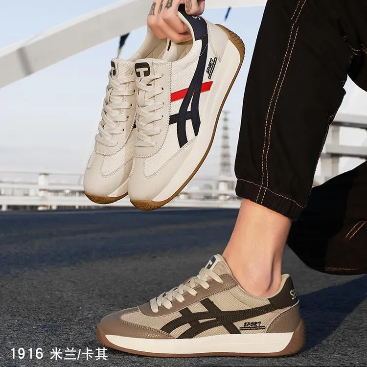 1916透气休闲厚底阿甘鞋时尚休闲鞋夏季潮流百搭男鞋复古运动鞋