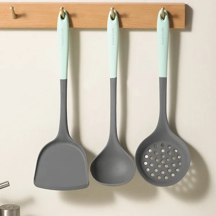 硅胶铲锅铲汤勺不粘锅专用炒菜铲子勺子炒勺食品级耐高温家用套装