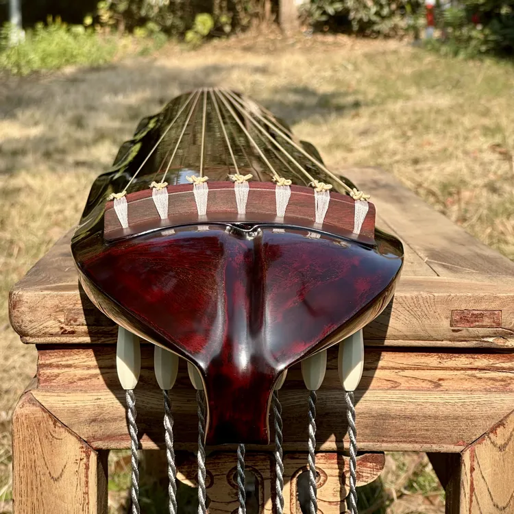 18老杉木蕉叶式古琴纯生漆手工制作