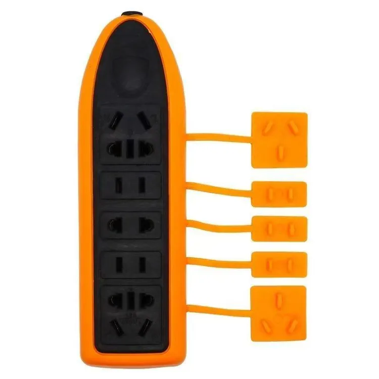 纯铜通用插座厚纯铜大功率多功能16A一体插排不带线无线家用防摔