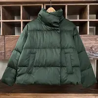 女士轻柔软糯云朵泡芙纯色百搭立领保暖羽绒服MA5SYDZ1358