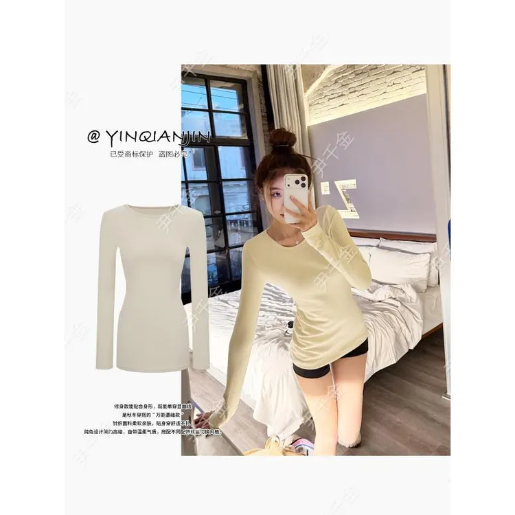 *尹千金*【保命内搭】双面天丝舒芙蓉280g加厚内搭！修身显瘦S257640