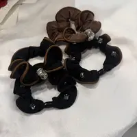 韩国 气质 小众 ins 手工 基础 钻钻 发圈K632