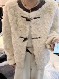 小香风短款防风圆领通勤风短外套上衣女士女装加厚#58882