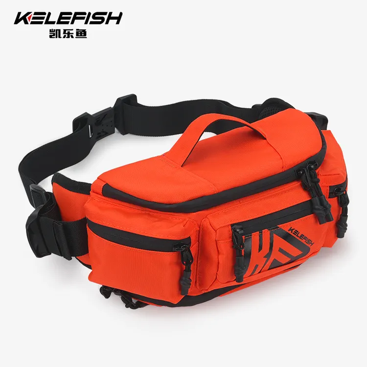 KELEFISH凯乐鱼摩托车骑行腰包胸包机车装备骑士斜挎包A星磁吸