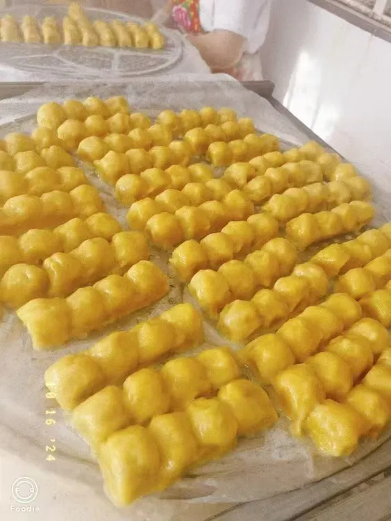 东北特色粘豆包白糖芸豆馅吃着无酸味