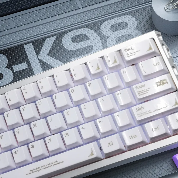 类陶瓷客制化机械键帽适配wooting小蜜蜂迈从