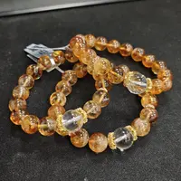 【怀晶堂】原创黄水晶单圈手链 多样性发一件 约10mm 3418CC