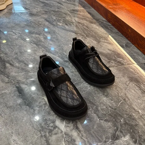 秋季新款纯皮休闲男鞋