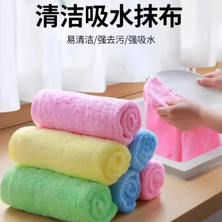 油利除洗碗巾正品不沾油洗碗布厨房专用木纤维洗碗巾吸水去油抹布