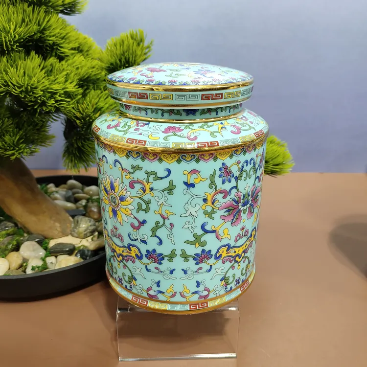 当代 高档陶瓷茶叶罐经典设计送礼佳品