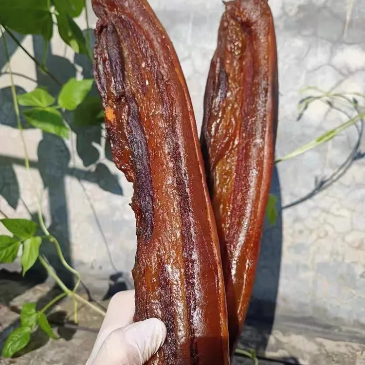 广西正宗农家柴火烟熏自制腊肉农家土猪五花腊肉