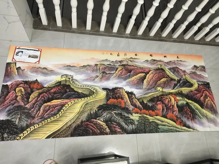 纯手工绘画聚宝盆