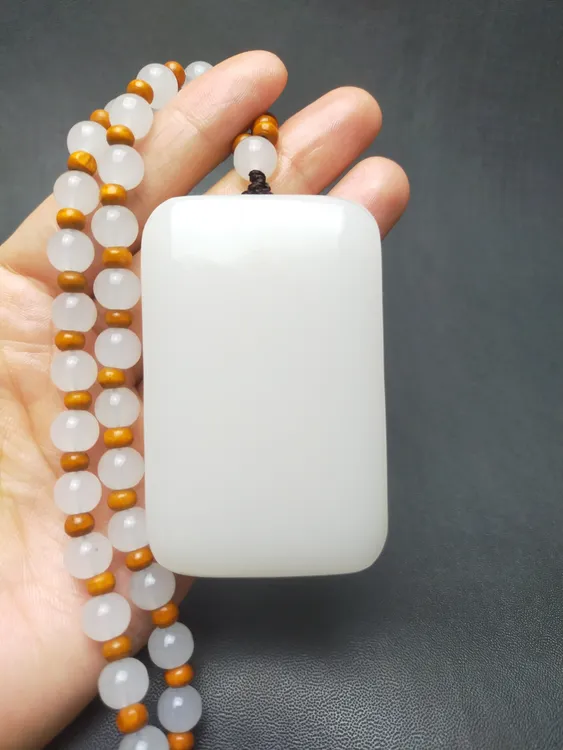 天然盆景石戈壁石五彩石奇石 石头吊坠