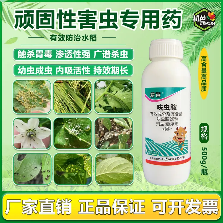 20%呋虫胺稻飞虱杀虫剂农药喷雾低毒内吸性20%含量杀虫剂