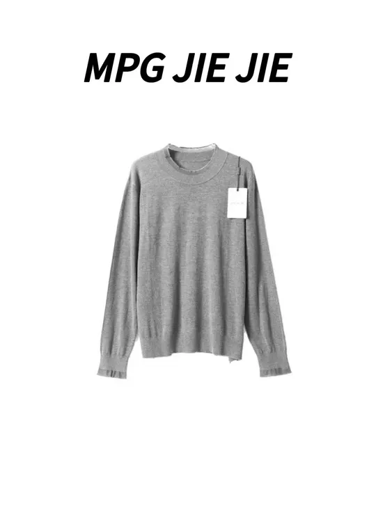 MPG JIEJIE【一往情深】大码早秋中高领针织衫