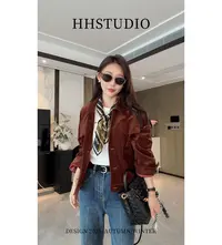 HHSTUDIO 琥珀色灯芯绒外套 250963