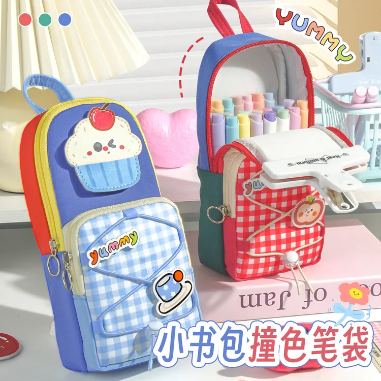 笔袋高颜值ins风女生2025新款小学生文具盒小众文具袋超火大容量