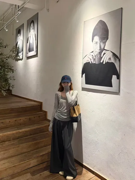 防晒罩衫长袖t恤早秋2024新款宽松慵懒风休闲薄款上衣百搭阔腿裤