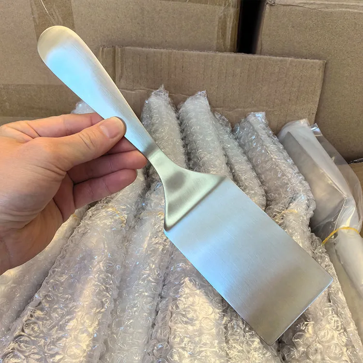 401不锈钢小煎铲平铲牛排铲烙饼铲提拉米苏专用铲子料理铁板烧铲