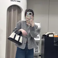 【ZMMY严选私服】秋季新款高级感圆领花边点缀小香风外套5091504