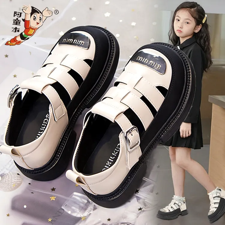 阿童木儿童皮鞋女童公主鞋2025新款春季女孩软底演出单鞋宝宝小童