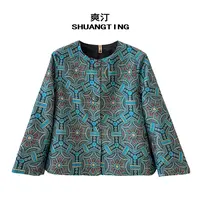 Jokara/丘可儿【锦澜】新中式设计感气质复古外套宽松版上衣秋