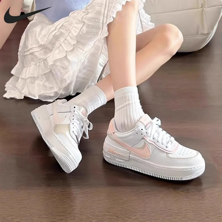 NIKE/耐克女鞋休闲鞋2025秋季新款百搭AF1空军一号运动鞋厚底板鞋