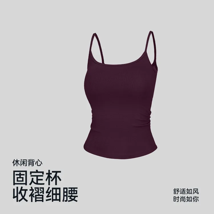 DK运动背心女款防震防下垂美背健身训练瑜伽服上衣可外穿内搭8601