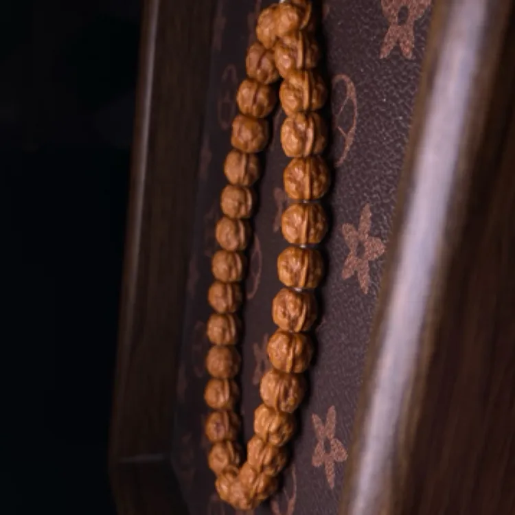 精雕进阶版猴头禅宗手持，尺寸1.0左右禅宗手持念珠，国潮文玩饰品