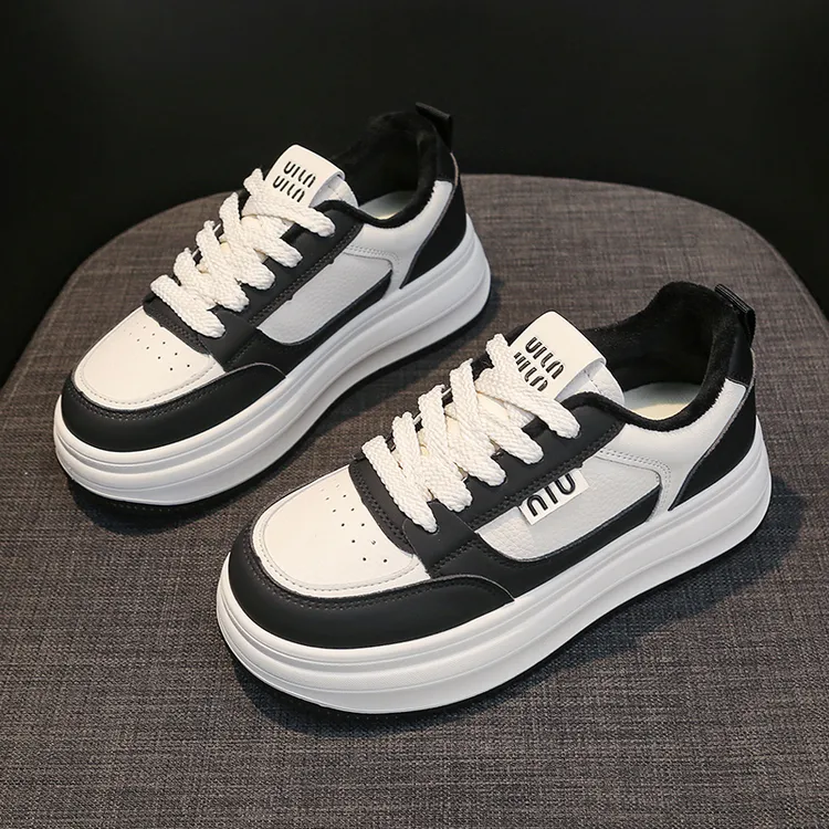 2025女鞋秋冬经典时尚厚底韩版百搭休闲学生潮流网红板鞋ins