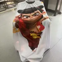 理发店围布，防水耐脏防静电冰丝面料