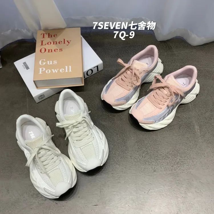 鞋子夏季潮流运动鞋老爹鞋透气春季休闲鞋厚底女鞋