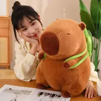卡皮巴拉乌龟款公仔爆款玩偶可爱毛绒玩具生日礼物（误差1-3CM）