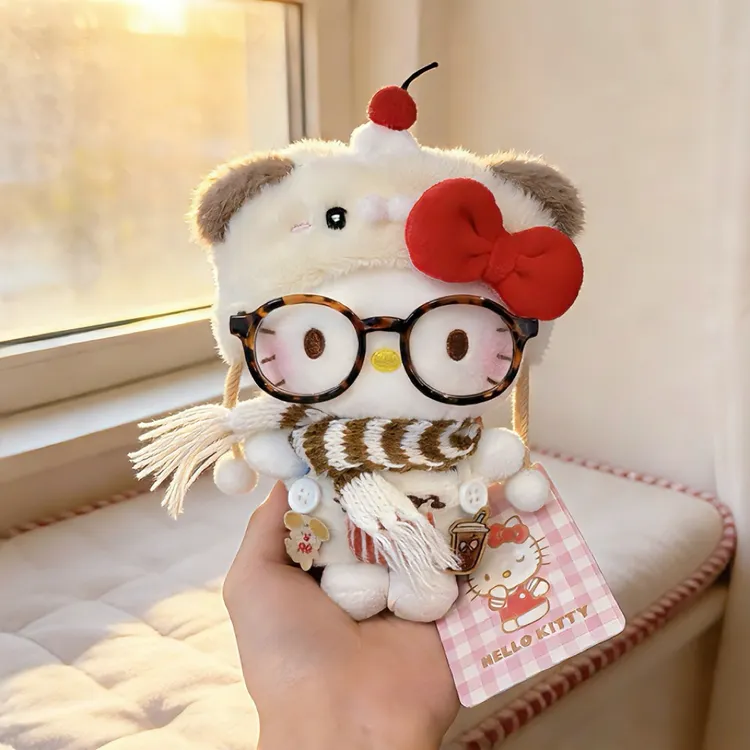正版hellokitty围脖小狗kt三丽鸥kt包包挂件书包送人生日礼物女