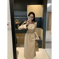 XINYI【费尔岛街头】秋季假两件衬衫连衣裙女显瘦裙X625Q14418-1