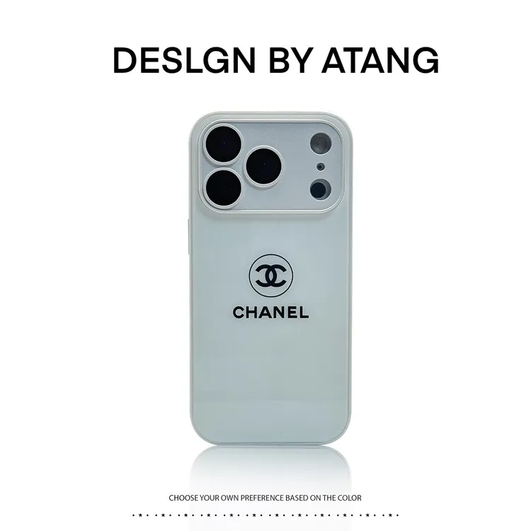 高级感小香风适用苹果17ProMax手机壳iphone16/15/14全包奢华玻璃