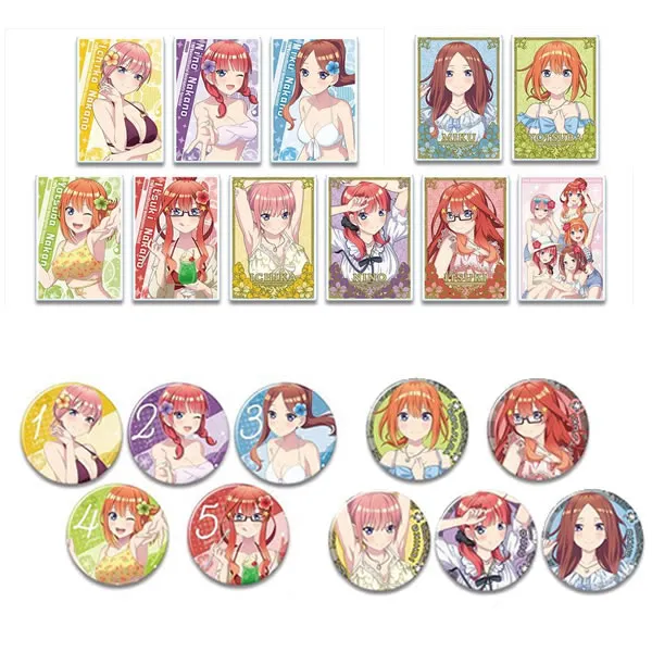 【五等分的花嫁泳装睡衣吧唧】五等分泳装亚克力日谷盲盒  主播代拆