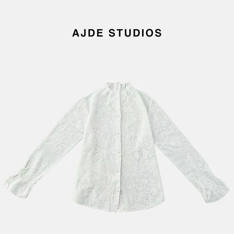 AJDE｜法式立体刺绣毛衫QZ