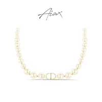 AIAX  镀K金 时尚气质百搭设计渐变糖果色混彩气质项链TSJ9386