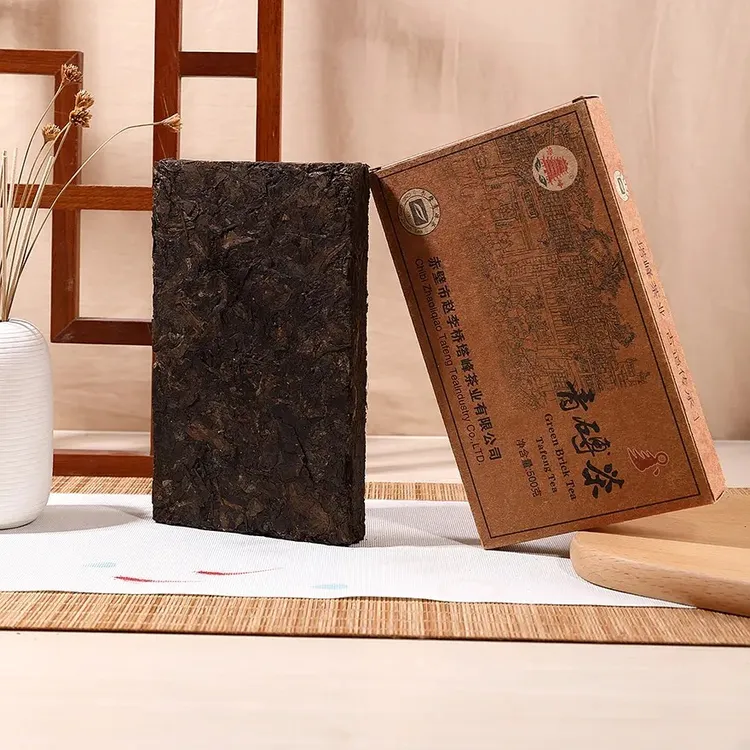 湖北黑茶赤壁青砖茶塔峰传承-2019