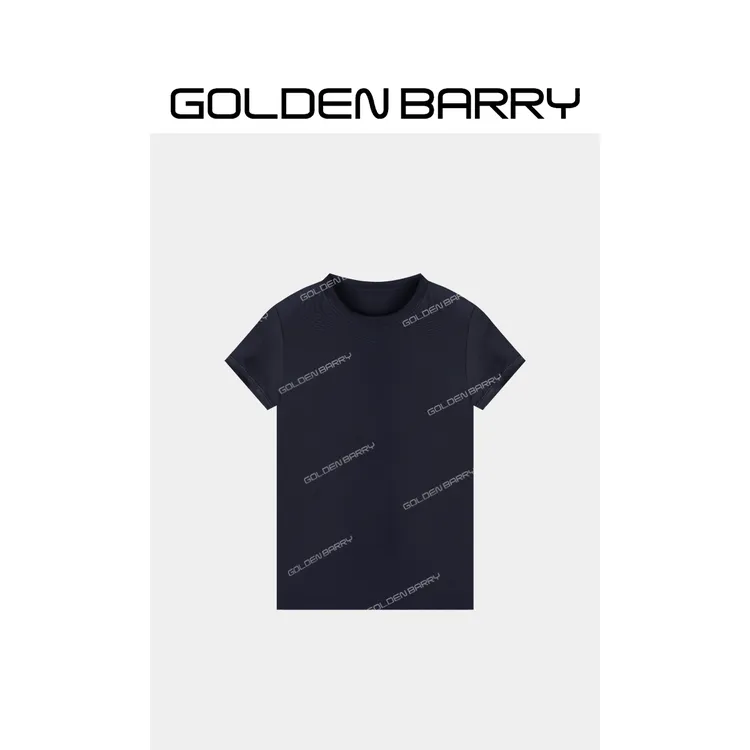 GOLDENBARRY圆领净版短袖T恤新款上衣GB060701006