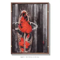 岩彩艺术品《福禄寿》