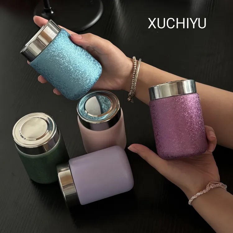 200ml覆钛口袋保温杯焖烧杯银耳杯夏季保冷杯小巧便携高颜值水杯